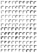 100 Decorative Corner Ornament Vectors for Laser Cutting (DXF/SVG)