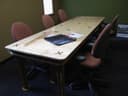10x4ft CNC Conference Room Table DXF Vector Plan