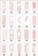 20 Modern Wooden Door CNC Router Vector Patterns