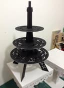 3-Tier Eiffel Tower Cupcake Stand Laser Cut Vector File