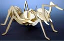 3D Ant Insect Puzzle Laser Cut Vector DXF File