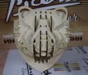 3D Bear Head Wall Art Vector File for Laser Cutting DXF