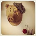 3D Bear Head Wall Trophy Laser Cut Vector Plan DXF
