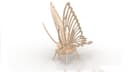 3D Butterfly Wooden Puzzle Laser Cut DXF File