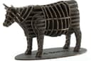 3D Cow Puzzle Laser Cut Model DXF File