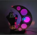 3D Crescent Moon and Lantern Ramadan Decor Laser Cut File