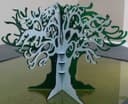 3D Decorative Tree Laser Cut File for Home Decor