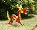 3D Dragon Puzzle Laser Cut File - DXF Vector Plan