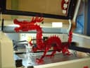 3D Dragon Puzzle Laser Cut Vector File (DXF)