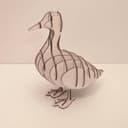 3D Duck Puzzle Laser Cut Vector Plan