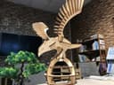 3D Eagle Sculpture Wood Puzzle - Laser Cut Vector Plan