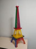 3D Eiffel Tower Model Laser Cut Vector File