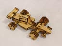 3D Formula 1 Race Car Wooden Puzzle Laser Cut Vector File