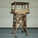 3D Guard Tower Model for Laser Cutting DXF File