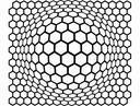 3D Hexagon Illusion Wall Panel Vector Design DXF File