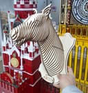 3D Horse Head Wall Decor Laser Cut Vector File