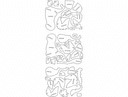 3D Horse Puzzle Laser Cut Vector File (DXF)