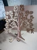 3D Laser Cut Wedding Guest Book Tree Vector File