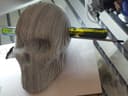 3D Layered Skull Vector Model for Laser Cutting (SVG)