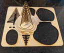 3D Layered Tabletop Christmas Tree Laser Cut SVG File