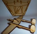 3D P-38 Lightning Fighter Airplane Laser Cut Vector DXF SVG
