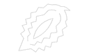 3D Pinecone Laser Cut Vector DXF File