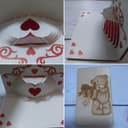 3D Pop-Up Heart Greeting Card Laser Cut Vector File