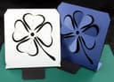 3D Pop-Up Shamrock Card SVG - Laser Cut Clover Template