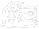 3D Pterodactyl Dinosaur Puzzle Laser Cut Vector DXF