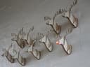 3D Reindeer Wall Mount Laser Cut Project - DXF File
