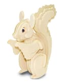 3D Squirrel Puzzle Vector Plan for Laser Cutting DXF