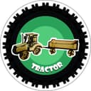 3D Tractor with Trailer Puzzle Laser Cut Vector DXF File