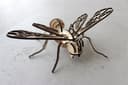 3D Wasp Insect Laser Cut Puzzle Vector File
