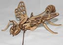 3D Wasp Insect Puzzle DXF Vector File for Laser Cutting