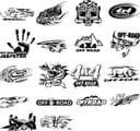 4x4 Off-Road Decal Vector Pack - Free CNC Laser Cut Files