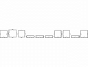 6x6x6 cm Square Box Laser Cut Template DXF File