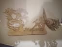 8 March Angel Ornament Laser Cut Vector File