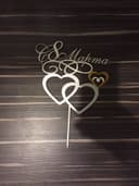 8 Martam Women's Day Cake Topper Laser Cut Vector File