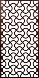 Abstract Geometric Lattice Screen Panel Vector DXF Design