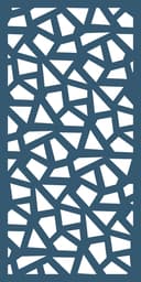 Abstract Geometric Room Divider Panel DXF Vector File