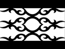 Abstract Ornamental Room Divider Vector DXF for Laser Cutting