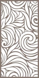 Abstract Swirl Pattern Laser Cut Panel Free Vector File