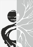 Abstract Tree Silhouette Decorative Screen Vector File