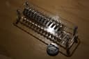 Acrylic CR2032 Coin Cell Battery Organizer DXF Laser Cut File