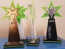 Acrylic Star Award Trophy Laser Cut Template DXF CDR