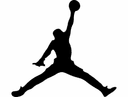 Air Jordan Jumpman Logo Vector File for CNC Cutting