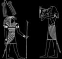 Ancient Egyptian Deities Vector Design for CNC Laser Cut DXF