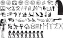 Ancient Egyptian Symbols Collection Vector Files for Laser Cutting