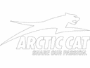 Arctic Cat Logo Vector File for Laser Cutting DXF