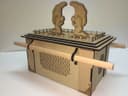 Ark of the Covenant Laser Cut 3D Model Free Vector File